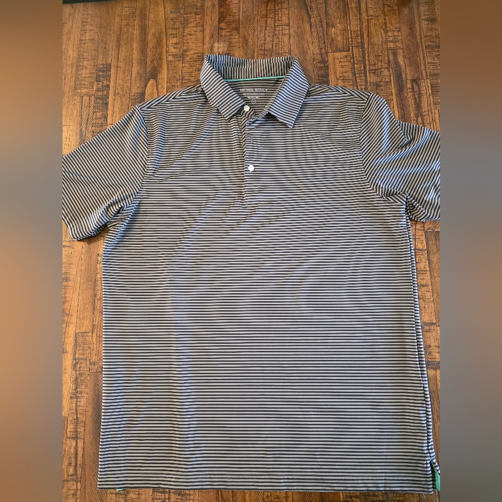 Michel Rouen Performance Polo Men Size Large